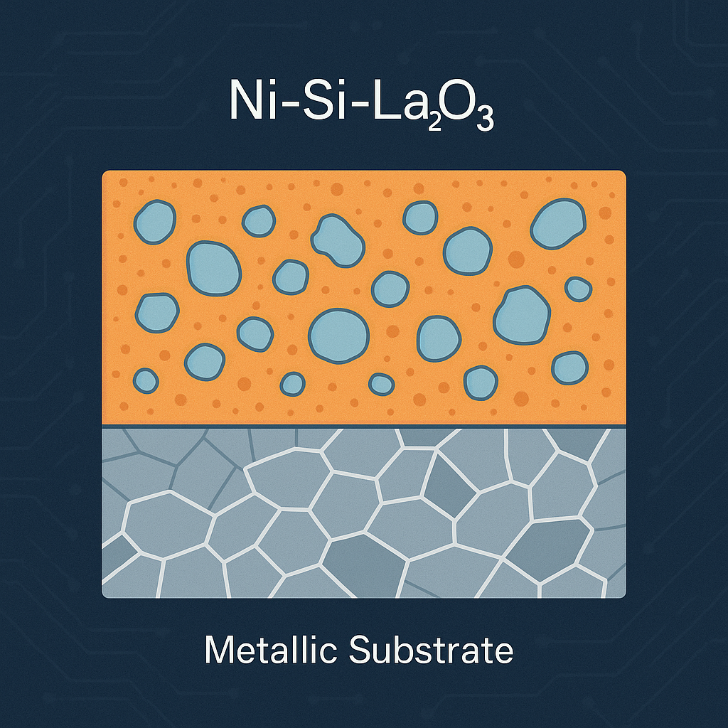 Microstructure & Properties of Ni-Si-La₂O₃ Coatings