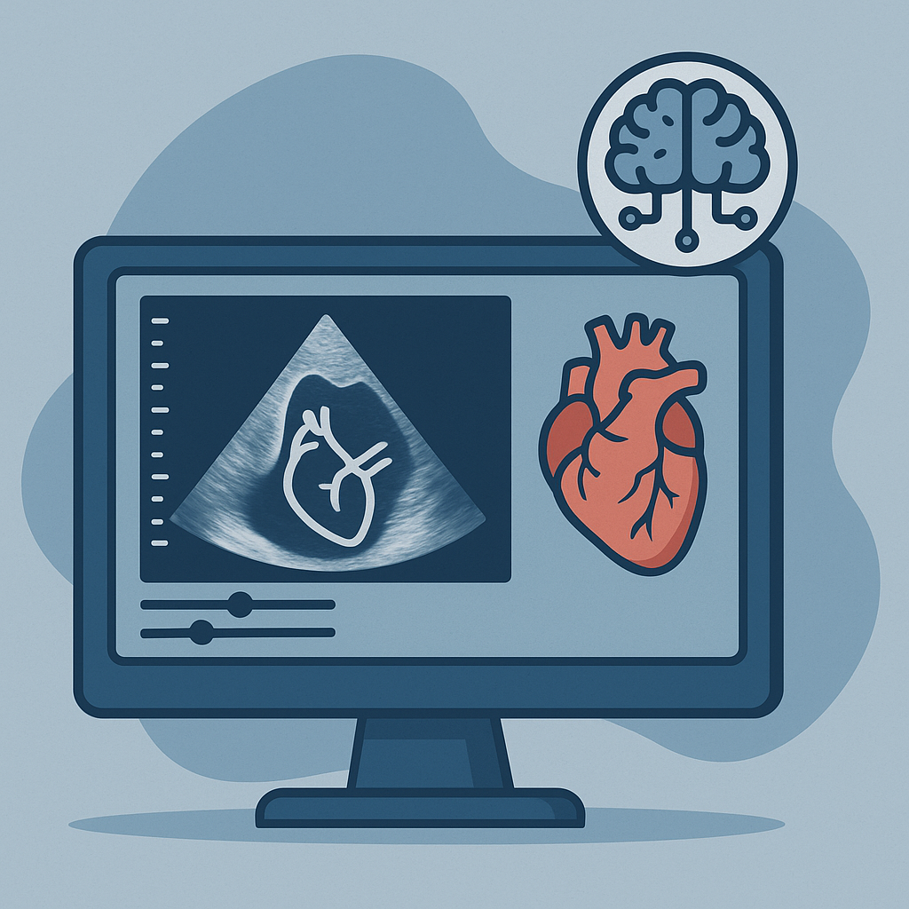 Machine Learning Based Biomedical Image Processing for Echocardiographic Images