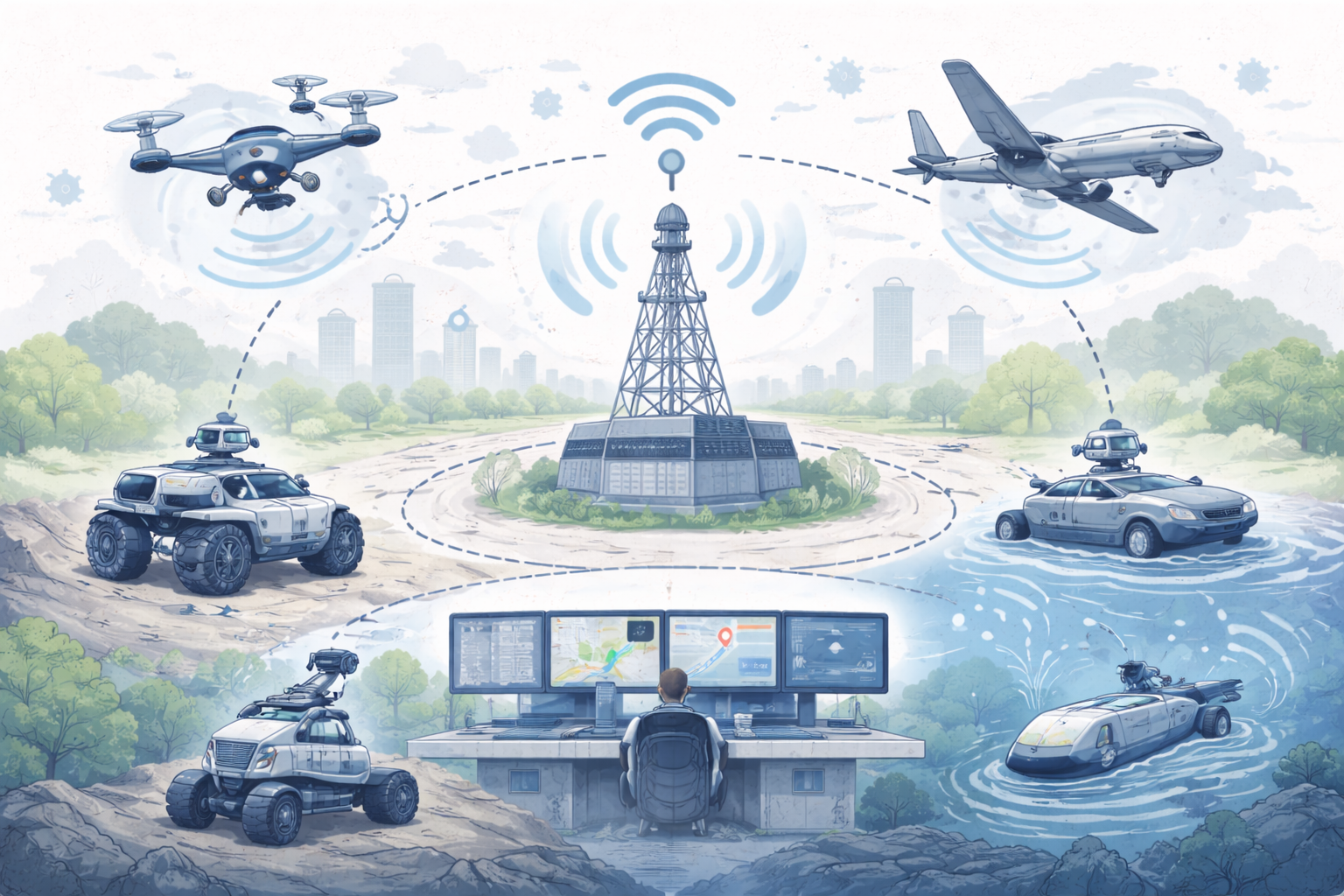 Radar Transmogrification Technology: Support for Unmanned System
